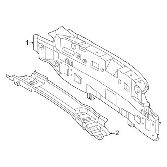Mercedes-Benz OE - Rear Body & Floor - Rear Body (Convertible)