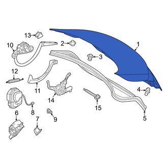 Mercedes-Benz OE - Rear Deck Lid