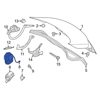 Mercedes-Benz OE - Rear Trunk Floor Storage Box