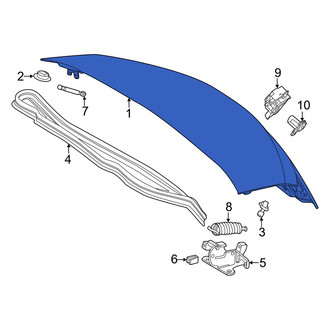 Mercedes-Benz OE - Rear Deck Lid