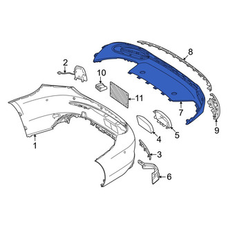 Mercedes-Benz OE - Rear Valance Panel