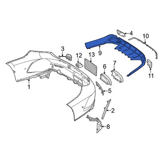 Mercedes-Benz OE - Rear Valance Panel