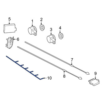 Mercedes-Benz OE - Rear Parking Aid System Wiring Harness