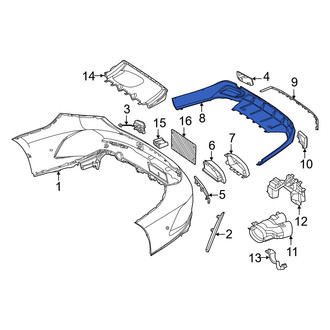Mercedes-Benz OE - Rear Valance Panel