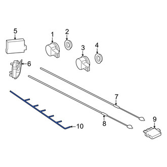 Mercedes-Benz OE - Rear Parking Aid System Wiring Harness