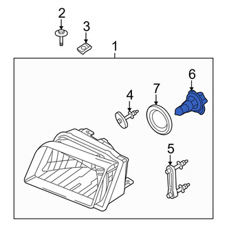 Mercury OE - Front Headlight Bulb