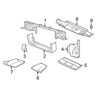 Mercury OE - Radiator Support