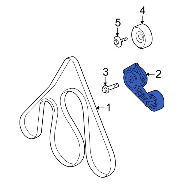 Accessory Drive Belt Tensioner Assembly