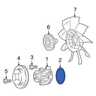 Mercury OE - Engine Water Pump Gasket