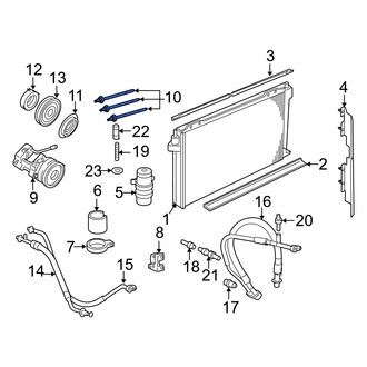 Mercury OE - A/C Compressor Bolt