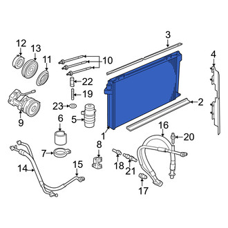 Mercury OE - A/C Condenser