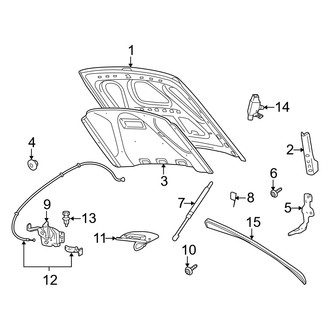 Mercury OE - Hood & Components