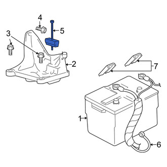 Mercury OE - Battery Hold Down