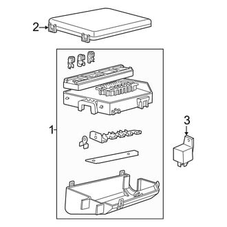 Mercury OE - Electrical Components (Fuse Box)
