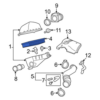 Mercury OE - Engine Air Filter