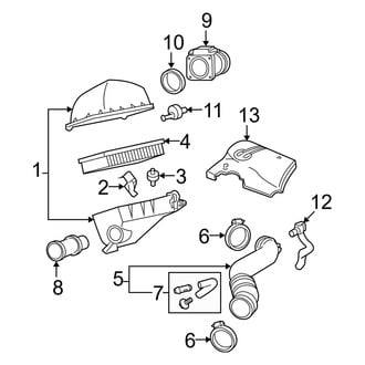 Mercury OE - Engine - Air Intake