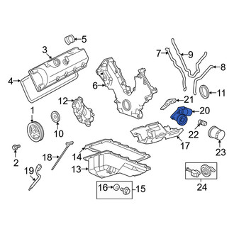 Mercury OE - Engine Oil Filter Adapter