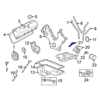 Mercury OE - Engine Oil Filter Adapter Gasket
