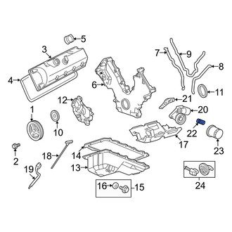 Mercury OE - Engine Oil Filter Bypass Adapter