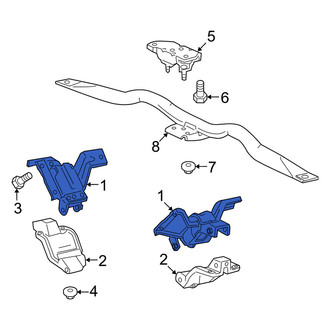 Mercury OE - Left Engine Mount