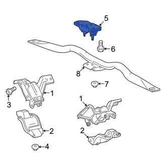 Mercury OE - Automatic Transmission Mount