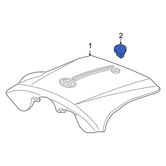 Mercury OE - Engine Cover Nut