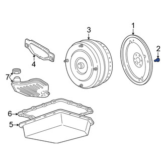 Mercury OE - Automatic Transmission Flexplate Bolt