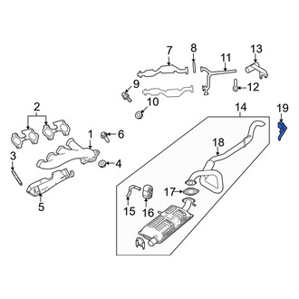 Mercury OE - Exhaust System Hanger