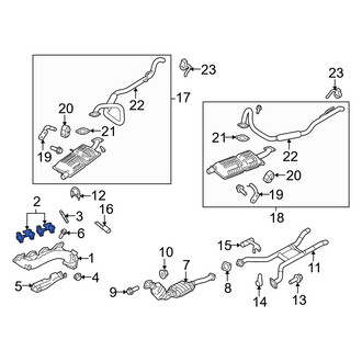 Mercury OE - Exhaust Manifold Gasket
