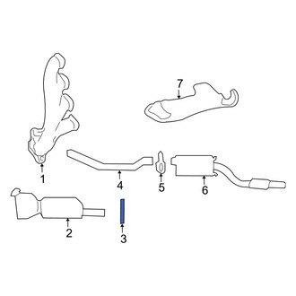 Mercury OE - Rear Catalytic Converter Gasket