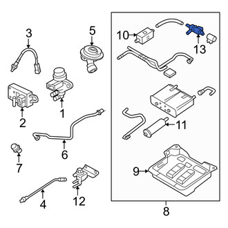 Mercury OE - Vapor Canister Purge Solenoid