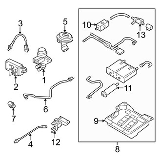 Mercury OE - Emission System - Emission Components