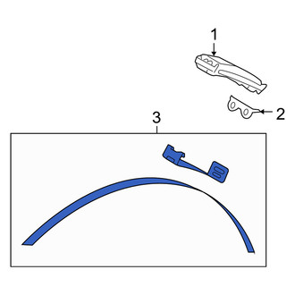 Mercury OE - Tire Pressure Monitoring System (TPMS) Sensor Mounting Band
