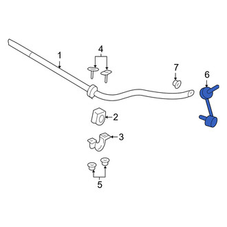 Mercury OE - Front Suspension Stabilizer Bar Link