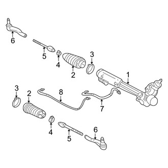 Mercury OE - Steering Gear & Linkage