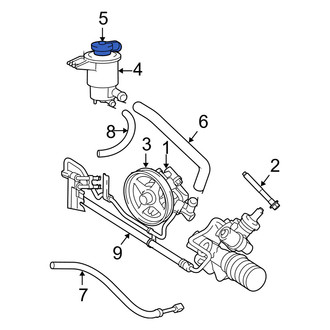 Mercury OE - Power Steering Reservoir Cap