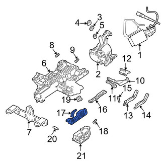 Mercury OE - Ignition Switch Actuator