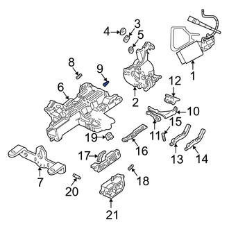 Mercury OE - Steering Column Housing Insulator