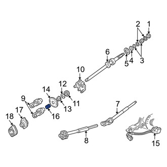 Mercury OE - Steering Column Spring