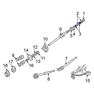 Mercury OE - Steering Column Bearing
