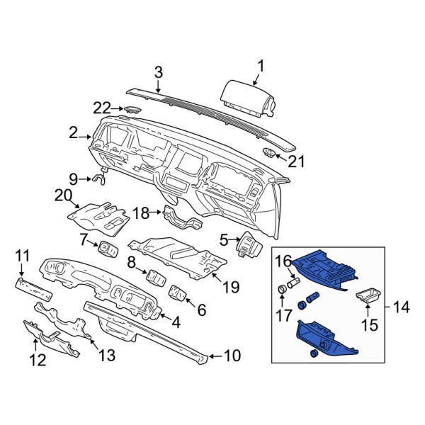 Instrument Panel Ashtray