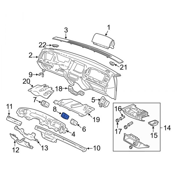 Dashboard Air Vent