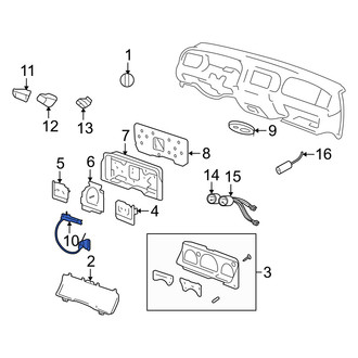 Mercury OE - Automatic Transmission Shift Indicator