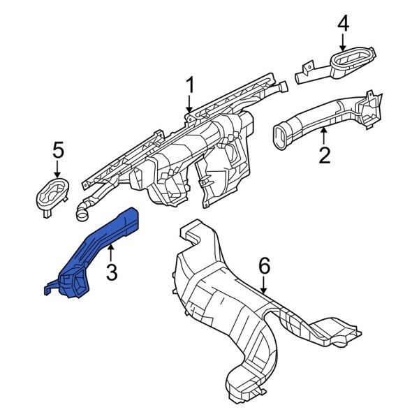 Instrument Panel Air Duct
