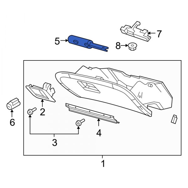 Glove Box Support