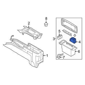Mercury OE - 12 Volt Accessory Power Outlet