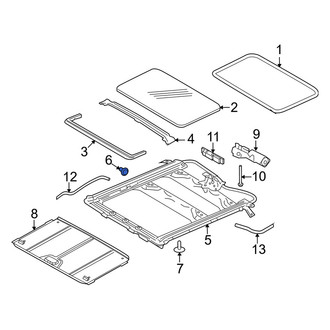 Mercury OE - Sunroof Frame Screw