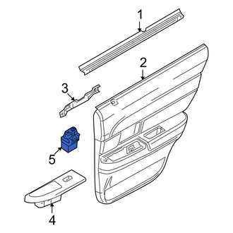 Mercury OE - Rear Door Window Switch