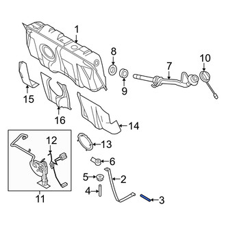 Mercury OE - Fuel Tank Strap Pin