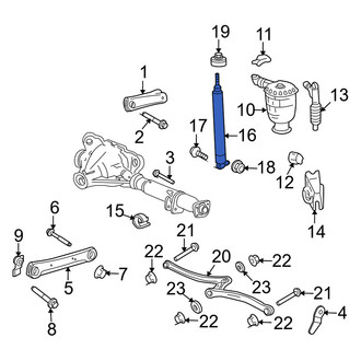 Mercury OE - Rear Suspension Shock Absorber